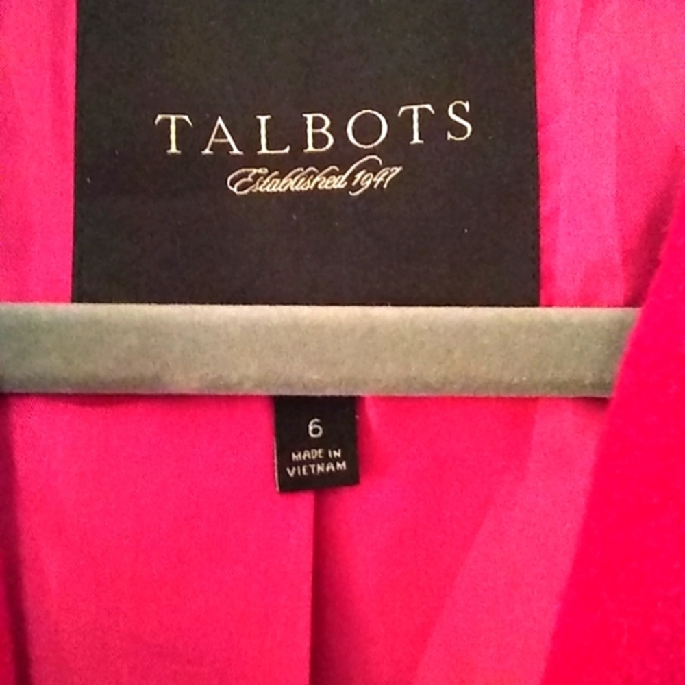 Talbots Wool Jacket, Sz 6- 8, M - image 2